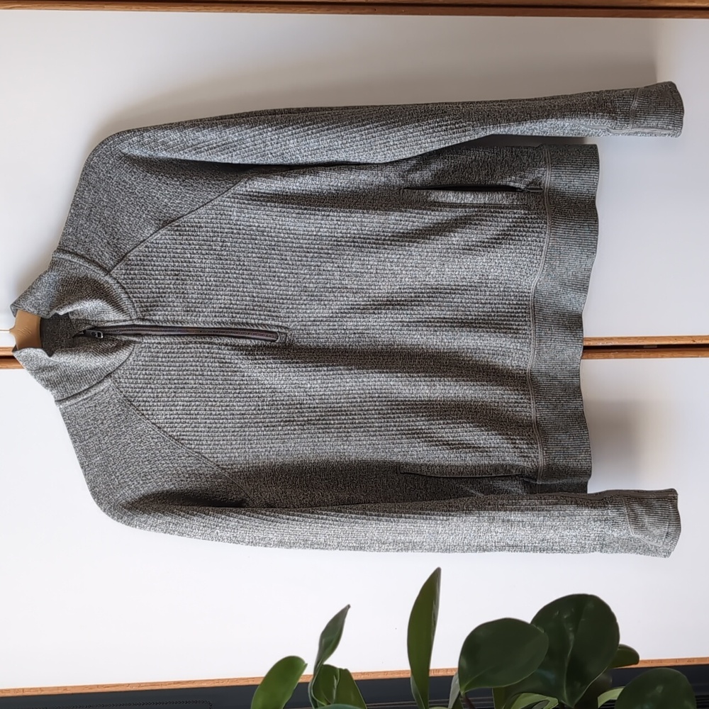 Lululemon Engineered Warmth 1/2 Zip Pullover Jacket 6 Green